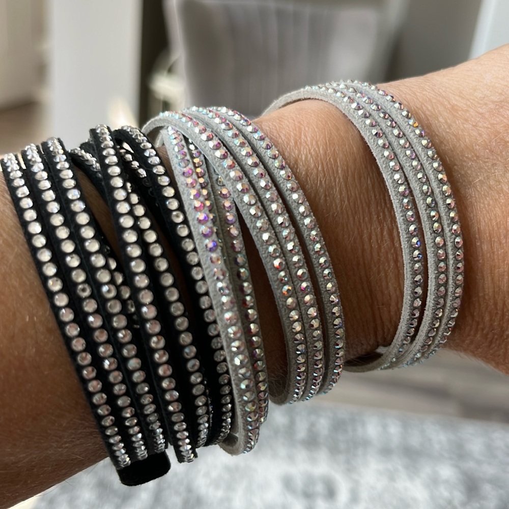 Silver Crystal Bracelet Touchstone Crystal
